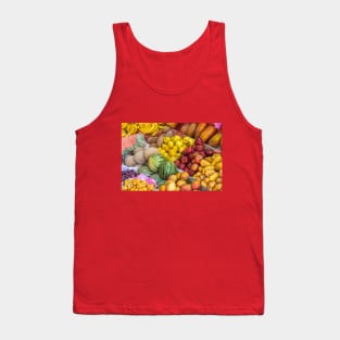 Mexico. San Miguel de Allende. Local Market. Fruits & Vegetables. Tank Top